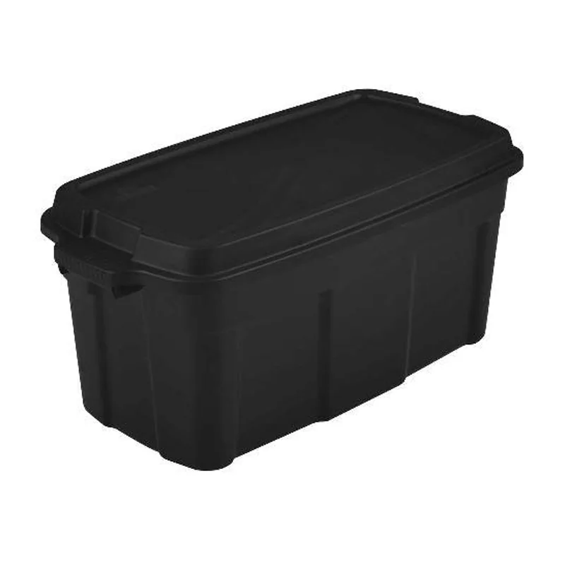 T60436.webp BIN STORAGE BOX BIG JIM 160LT BLACK JO1025 COLLECT ONLY - Image 1