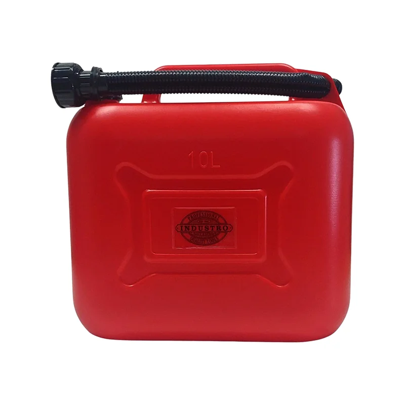 T60548.webp JERRY CAN PLASTIC RED 10LTR JER1108 - Image 1