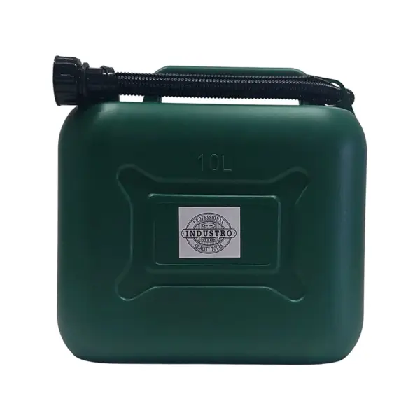 JERRY CAN PLASTIC GREEN 10LTR JER109