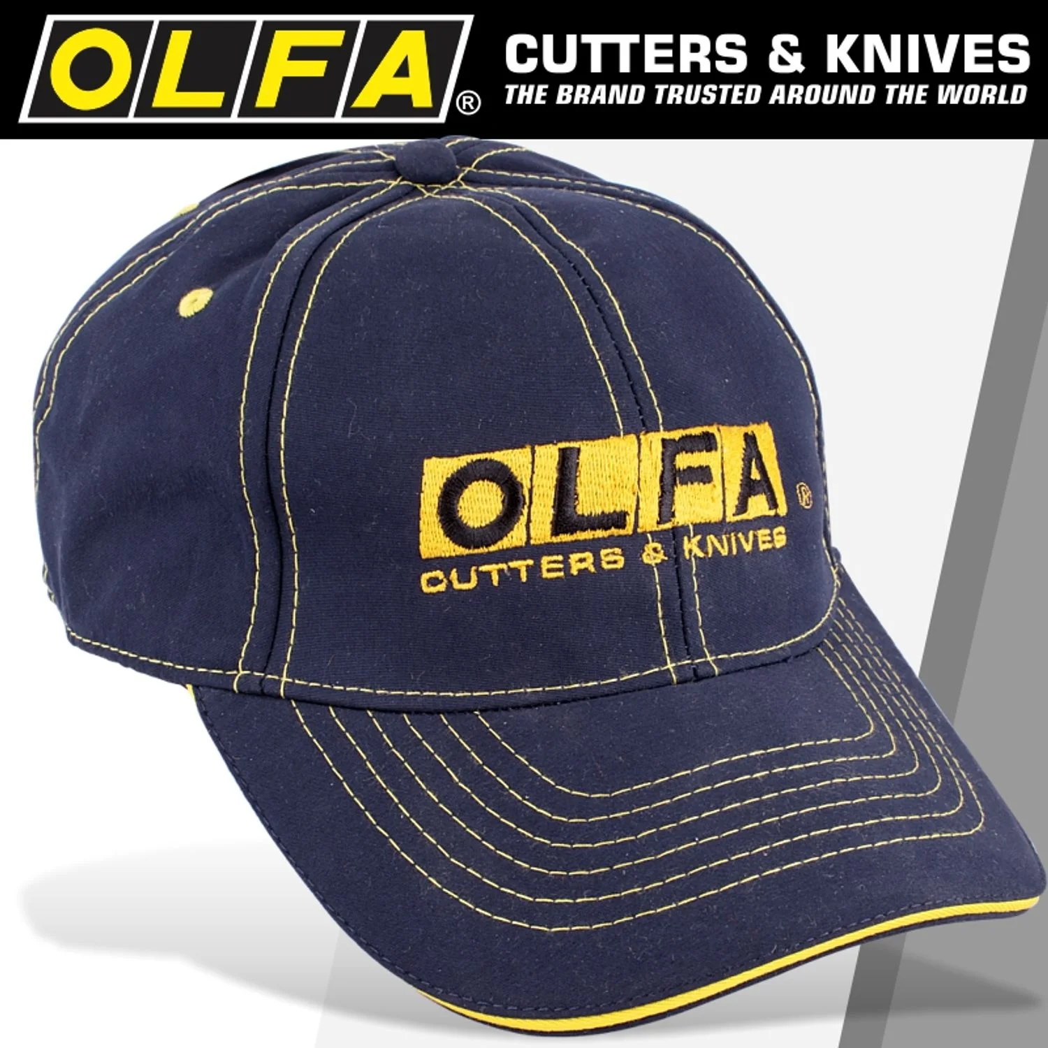 TC00100.webp OLFA BASE BALL CAP ADJUSTABLE (ONE SIZE FITS ALL) - Image 1