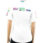 LADIES BLOUSE - WHITE 3/4 - LARGE - Image 3