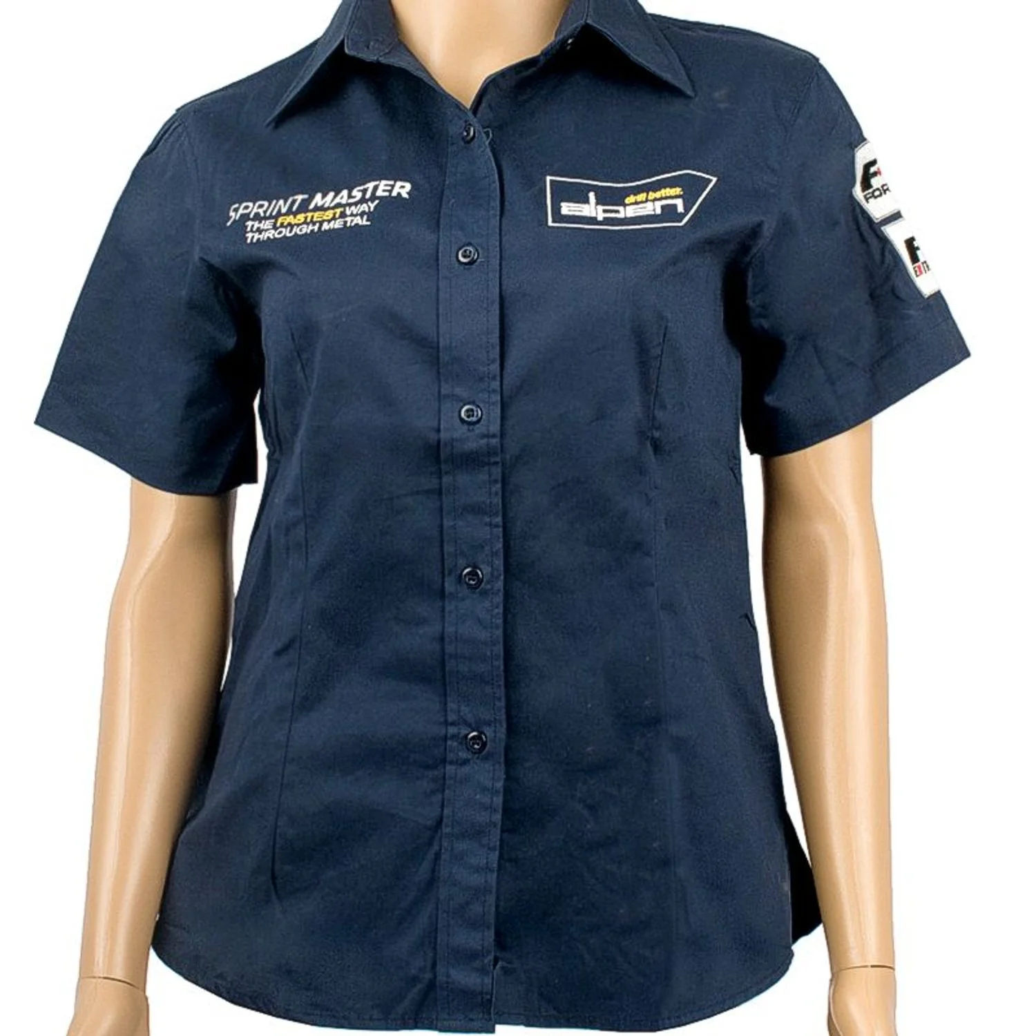 TC00667.webp ALPEN SPRINT MAST LADIES NAVY COTTON BLUE SMALL - Image 1