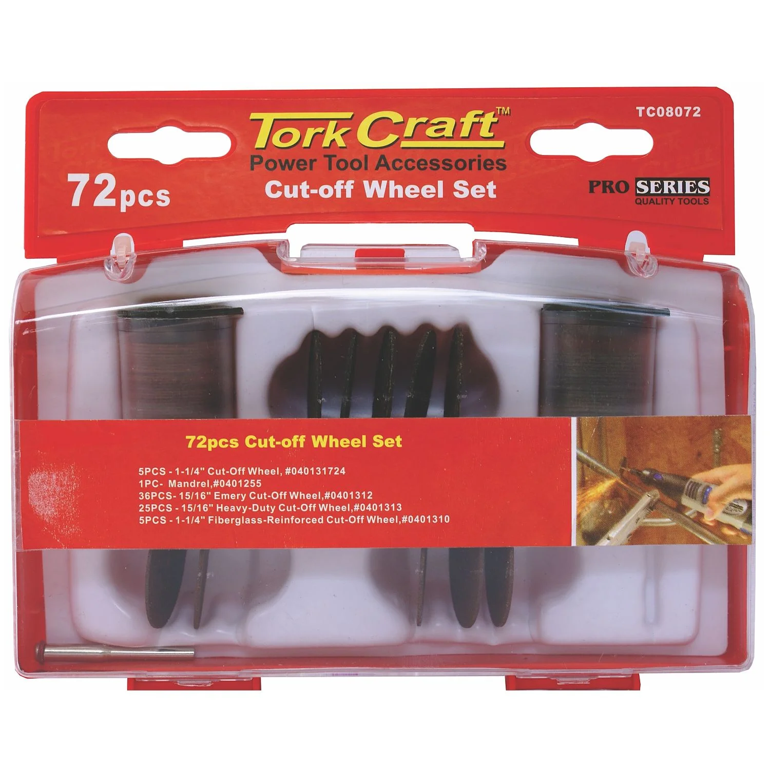 TC08072.webp MINI ROTARTY CUT-OFF WHEEL SET 72 PCE - Image 1