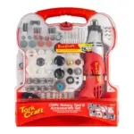 MINI ROTARY TOOL 170W AND ACCESSORY KIT 172 PC IN PLASTIC CASE