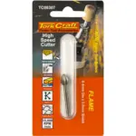 MINI H/SPEED CUTTER 6.4MM FLAME 3.2MM SHANK - Image 2