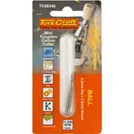 MINI TUNGSTEN CARB. CUTTER 2.4MM BALL 3.2MM SHANK - Image 2