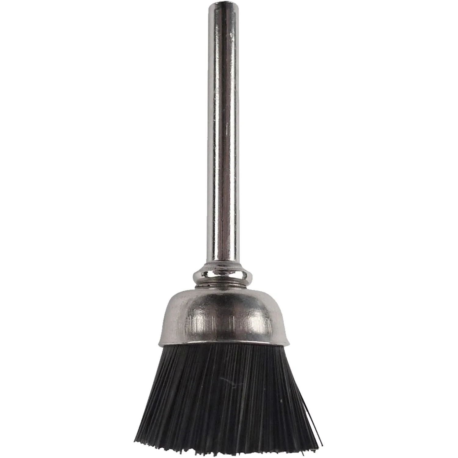 TC08356.webp MINI NYLON BRISTLE BRUSH 12.7MM CUP 3.2MM SHANK - Image 1