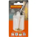 MINI BRASS BRUSH 19.1MM WHEEL 3.2MM SHANK - Image 2