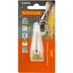 MINI BRASS BRUSH 12.7MM CUP 3.2MM SHANK - Image 2
