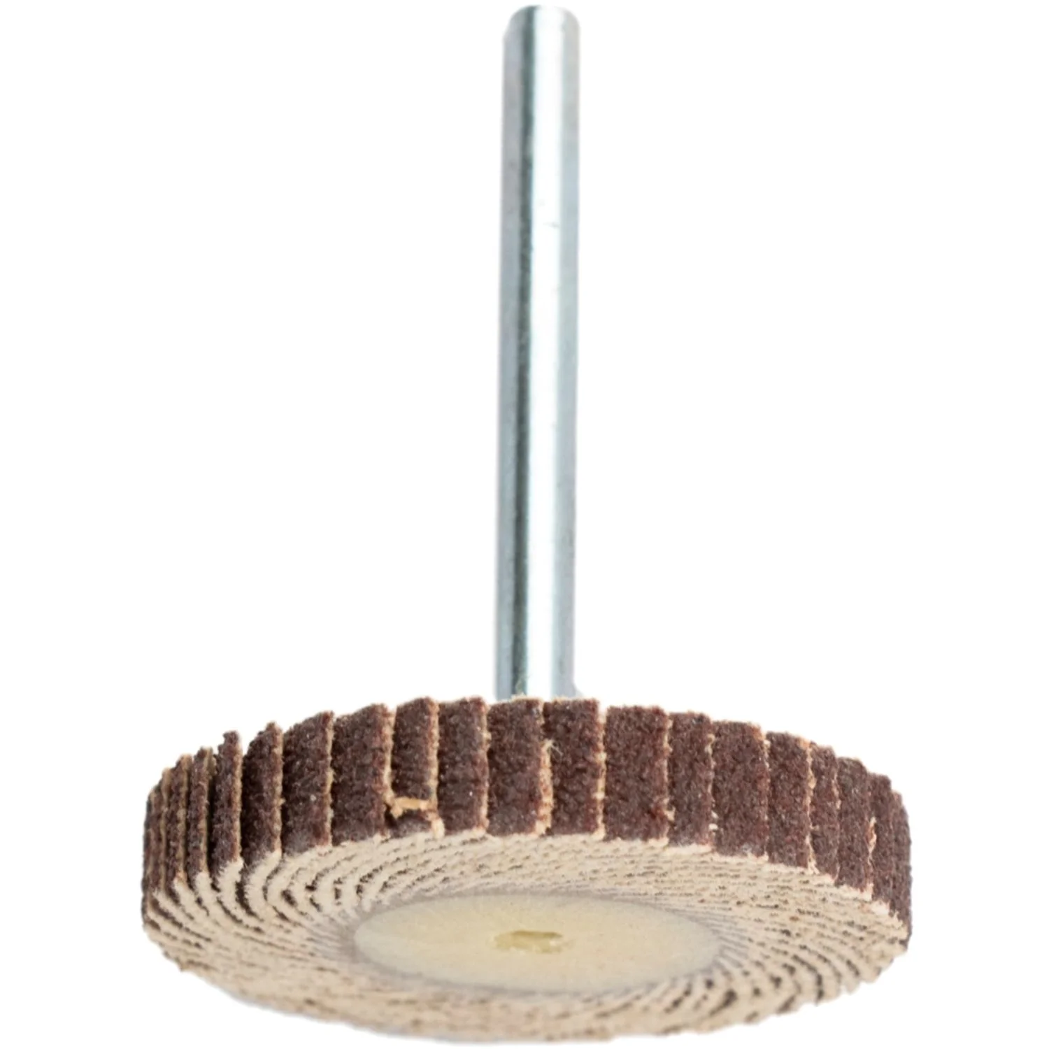 TC08438.webp MINI FLAP WHEEL 29.5 X 5 X3.2MM SHANK 80G - Image 1