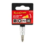 SOCKET BIT 1/4″DR POZI PZ2 S2 MATERIAL