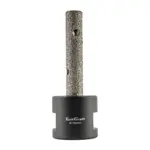 DIAMOND CORE MILLING BIT 10MM X 50MM X 75MM M14 VACUUM BRAZED