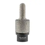DIAMOND CORE MILLING BIT 10MM X 50MM X 65MM M14 VACUUM BRAZED