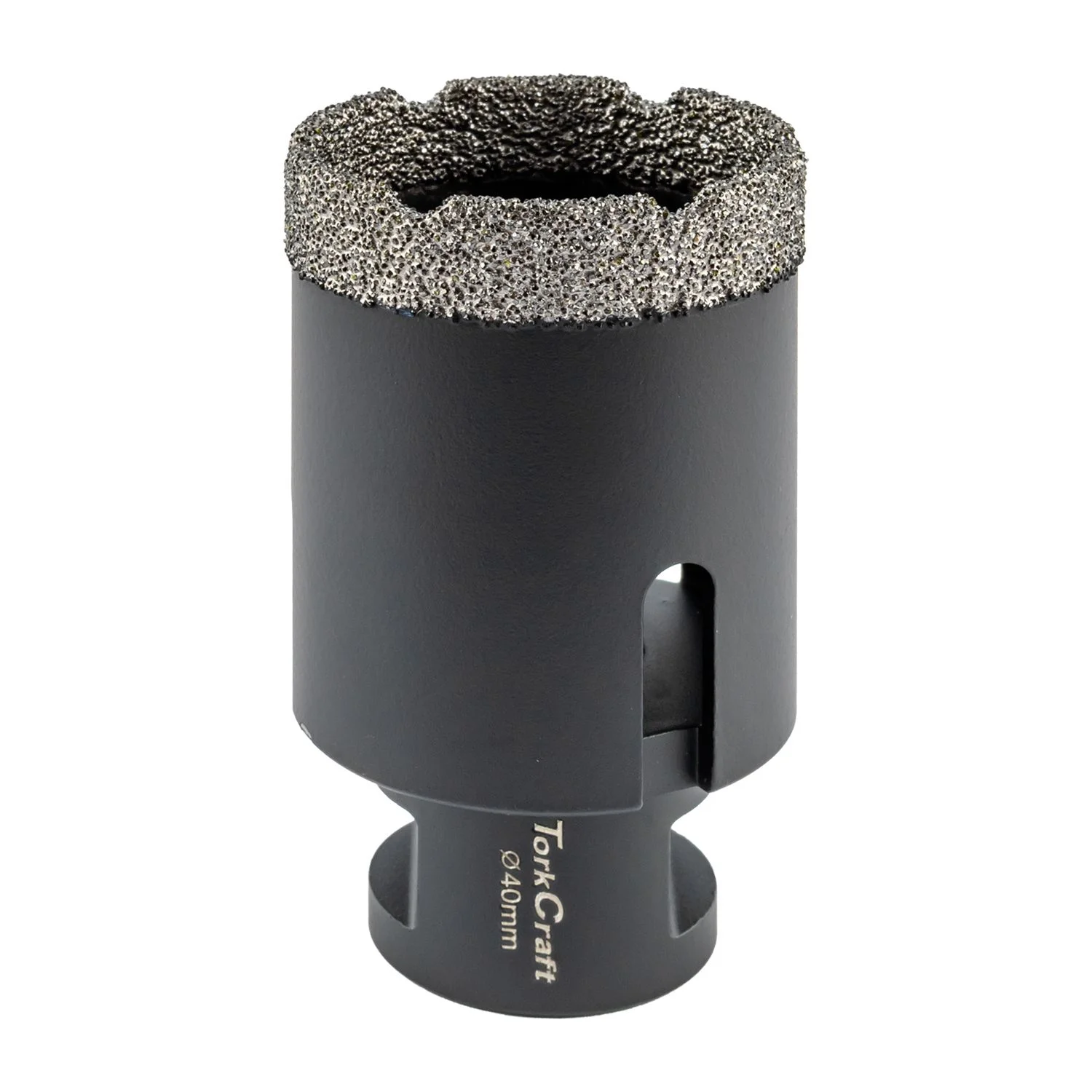 TC182040.webp DIAMOND CORE BIT 40MM X 50MM M14 X 70MM VACUUM BRAZED - Image 1