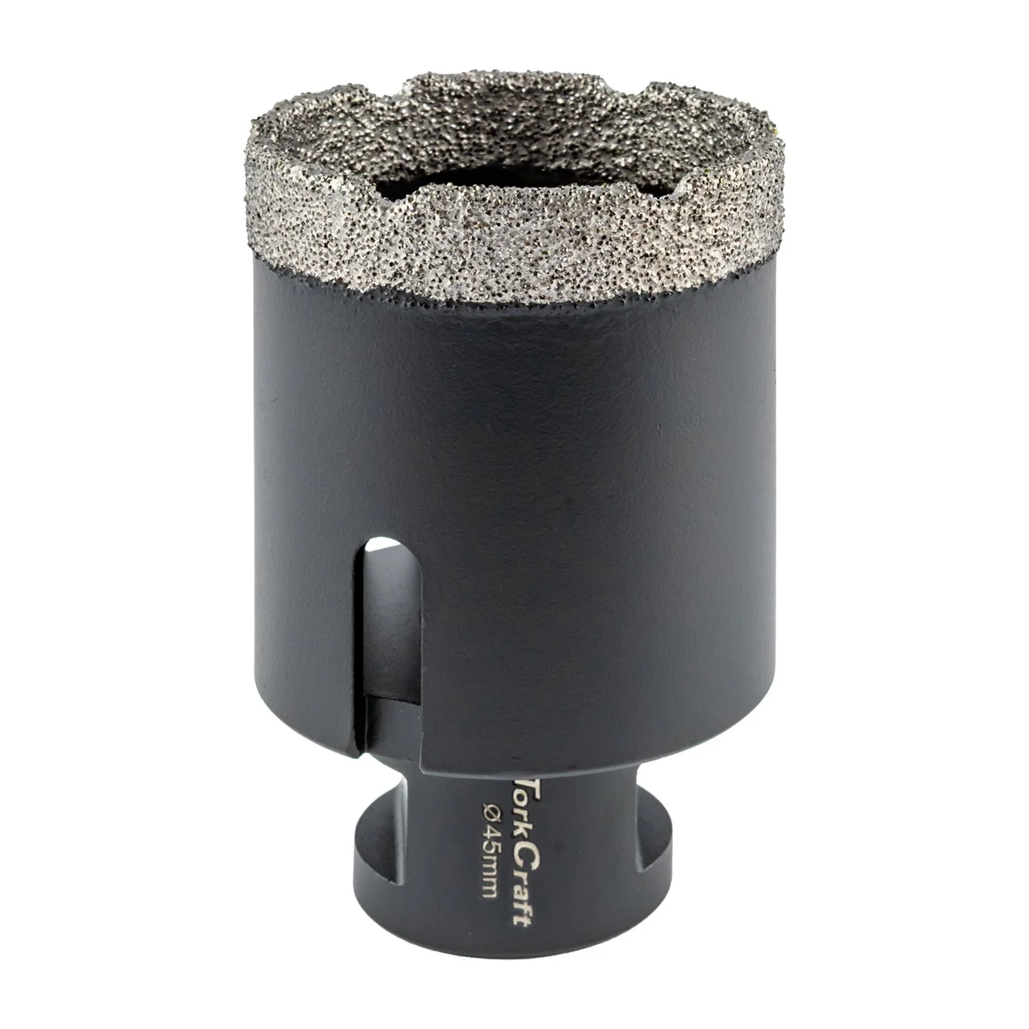 TC182045.webp DIAMOND CORE BIT 45MM X 50MM M14 X 70MM VACUUM BRAZED - Image 1