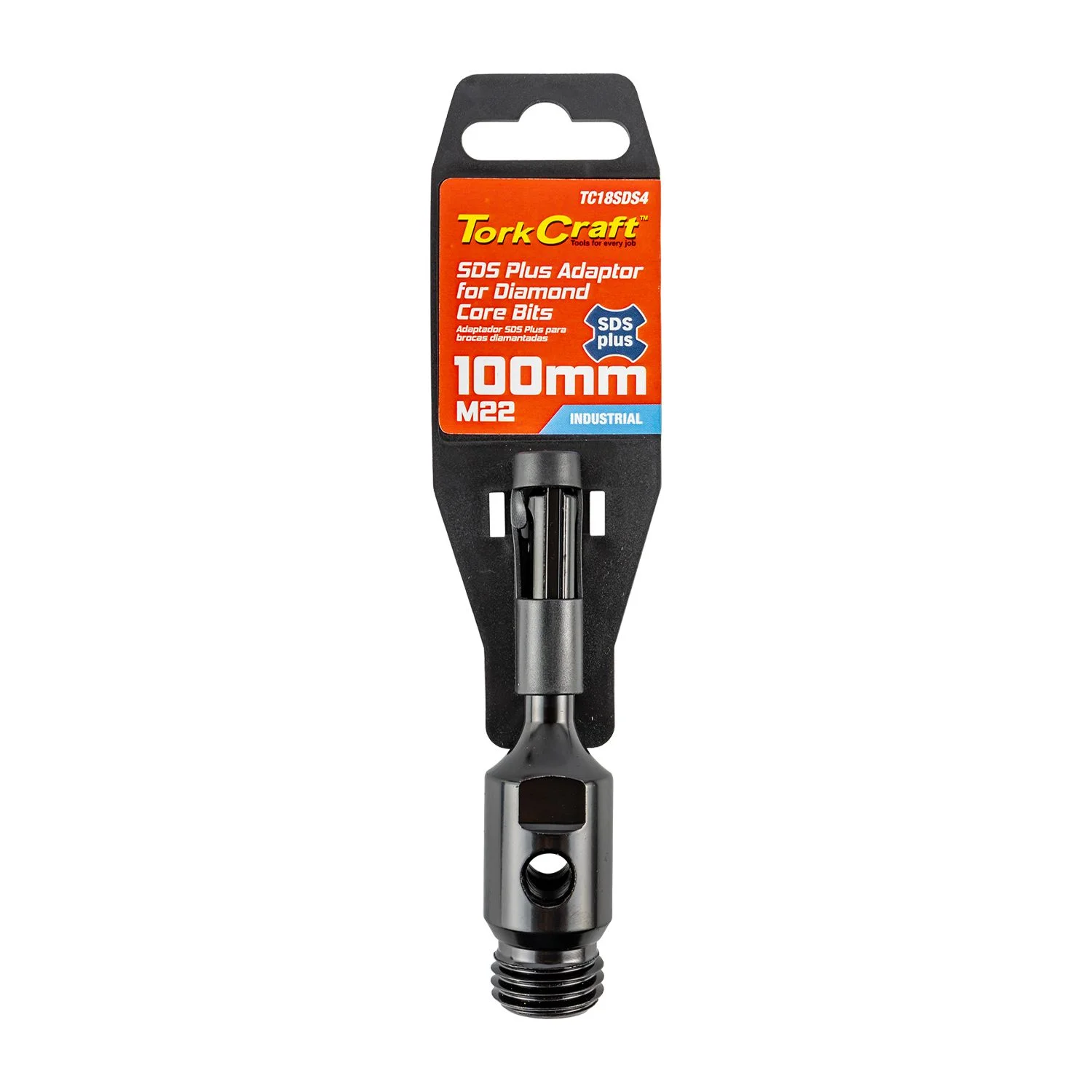 TC18SDS4.webp ADAPTOR SDS PLUS 70MMXM22 FOR DIAMOND CORE BITS - Image 1