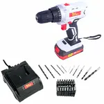DRILL DRIVER DD10 20V 10MM 35NM 2.0 AH BAT STD CHARG 44 PCS ACC - Image 2