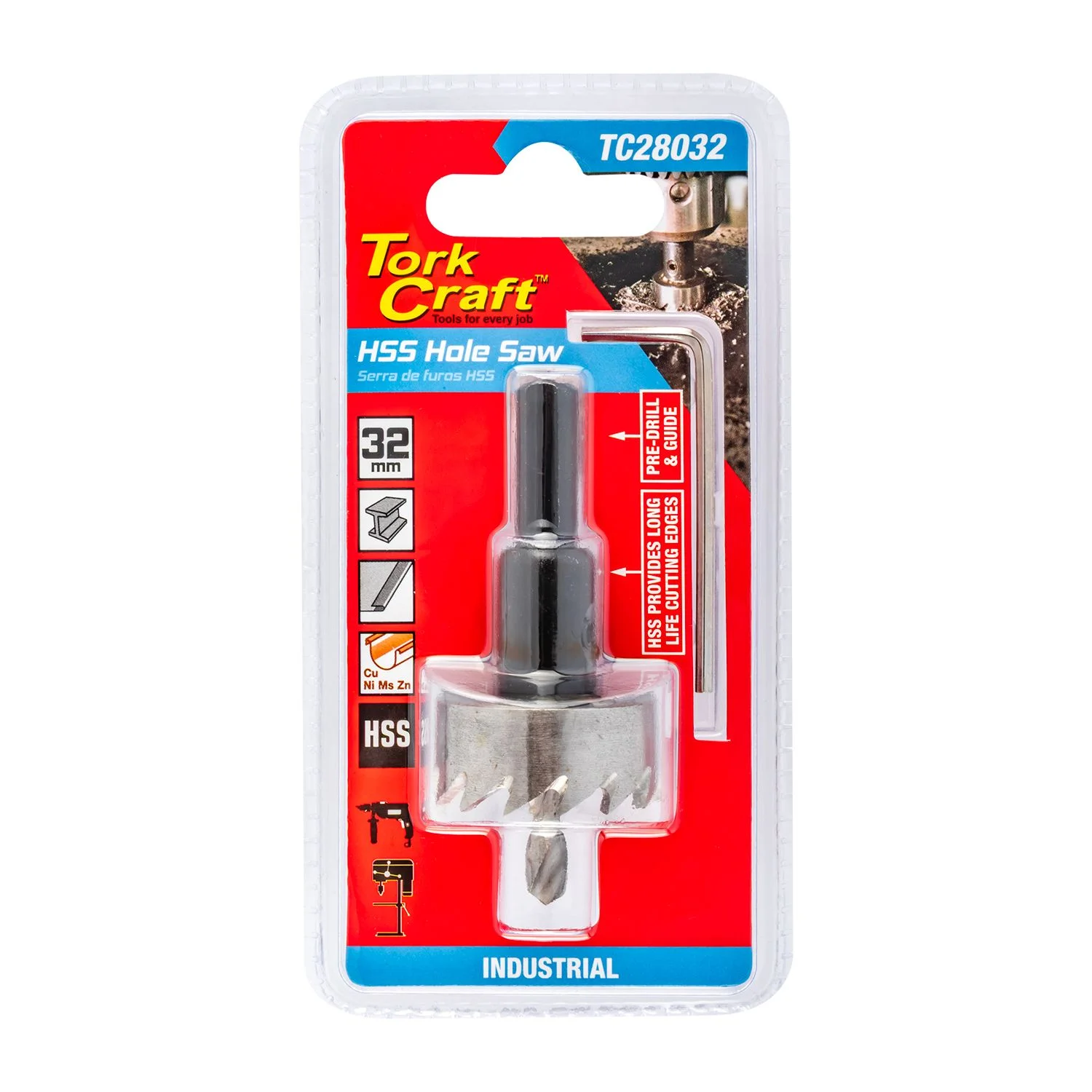 TC28032.webp HOLE SAW HSS 32MM - Image 1