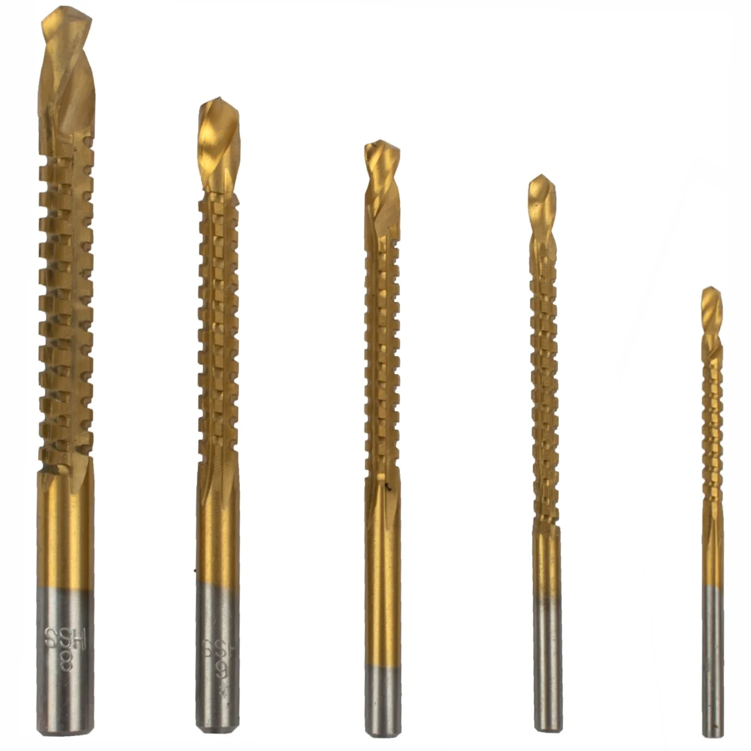TC362018.webp DRILL SAW SET HSS TIN.COATED 3-4-5-6-8 - Image 1