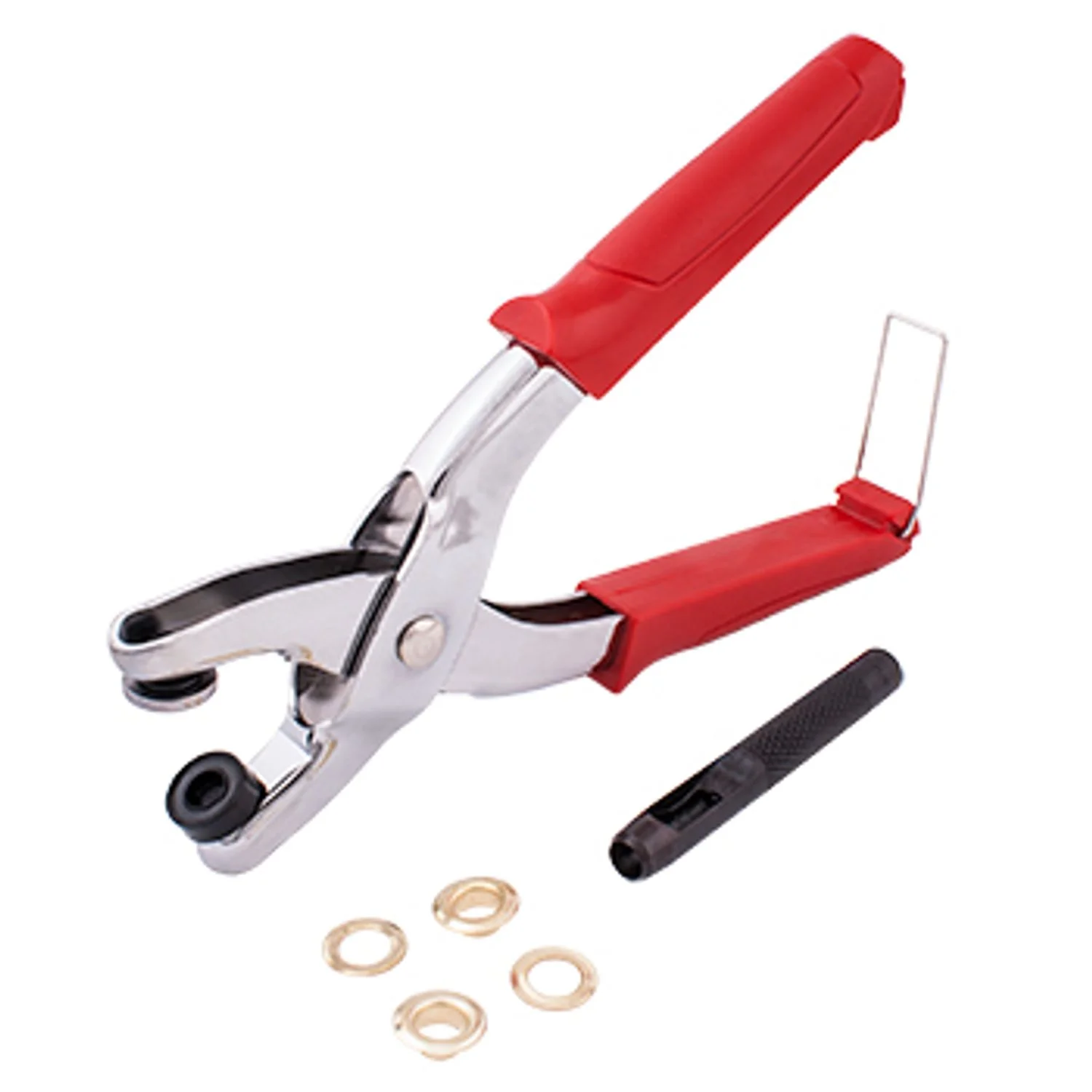 TC4303.webp GROMMET SETTING TOOL KIT C/W 10PC EYELETS 8MM - Image 1