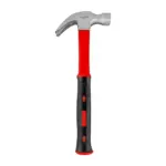 HAMMER CLAW 570G (20OZ) FIBREGLASS HANDLE 295MM and FULL POL HEAD