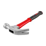 HAMMER CLAW 570G (20OZ) FIBREGLASS HANDLE 295MM and FULL POL HEAD - Image 2
