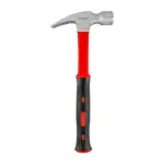 HAMMER CLAW 700G (24OZ) FIBREGLASS HANDLE 295MM and FULL POL HEAD