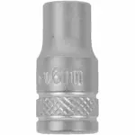 SOCKET 6MM 1/4″ DRIVE CRV 12 POINT