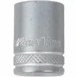 SOCKET 13MM 1/4″ DRIVE CRV 12 POINT