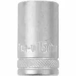 SOCKET 15MM X 21.8MM 1/2″ DRIVE CRV 12 POINT