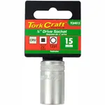 SOCKET 15MM X 21.8MM 1/2″ DRIVE CRV 12 POINT - Image 2
