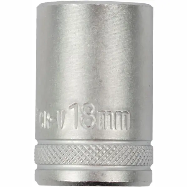 SOCKET 18MM X 24.8MM 1/2″ DRIVE CRV 12 POINT