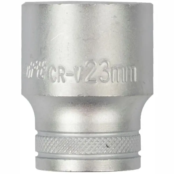 SOCKET 23MM X 31.8MM 1/2″ DRIVE CRV 12 POINT