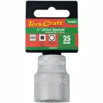 SOCKET 25MM X 33.8MM 1/2″ DRIVE CRV 12 POINT - Image 2