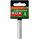 SOCKET 8MM 1/4″ DR DEEP SOCKET CRV 12 POINT - Image 2