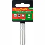SOCKET 9MM 1/4″ DR DEEP SOCKET CRV 12 POINT - Image 2