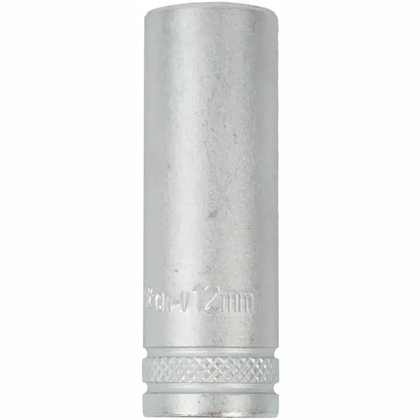 SOCKET 12MM 1/4″ DR DEEP SOCKET CRV 12 POINT