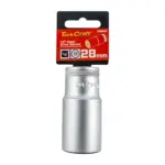SOCKET 28MM 1/2″ DR DEEP SOCKET CRV 12 POINT