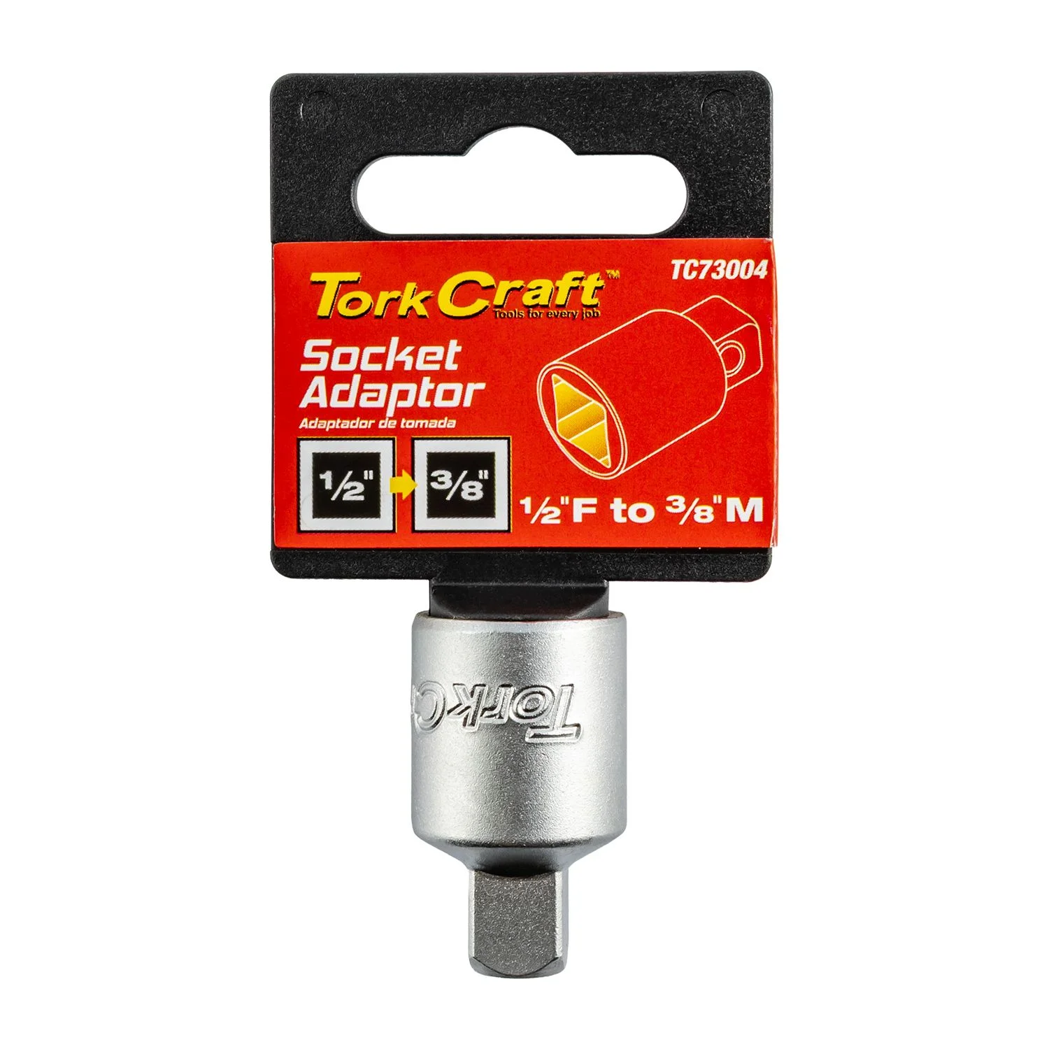 TC73004.webp SOCKET ADAPTOR 1/2F X 3/8M SQUARE - Image 1