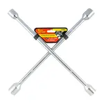 WHEEL SPANNER 4 WAY 17/19/21/23MM 16″ (400MM)