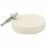 COTTON BUFF 75MM X 6MM (1/4″) SHANK