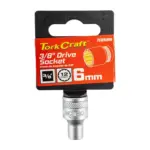 SOCKET 3/8″DR 6MM 12PT CRV