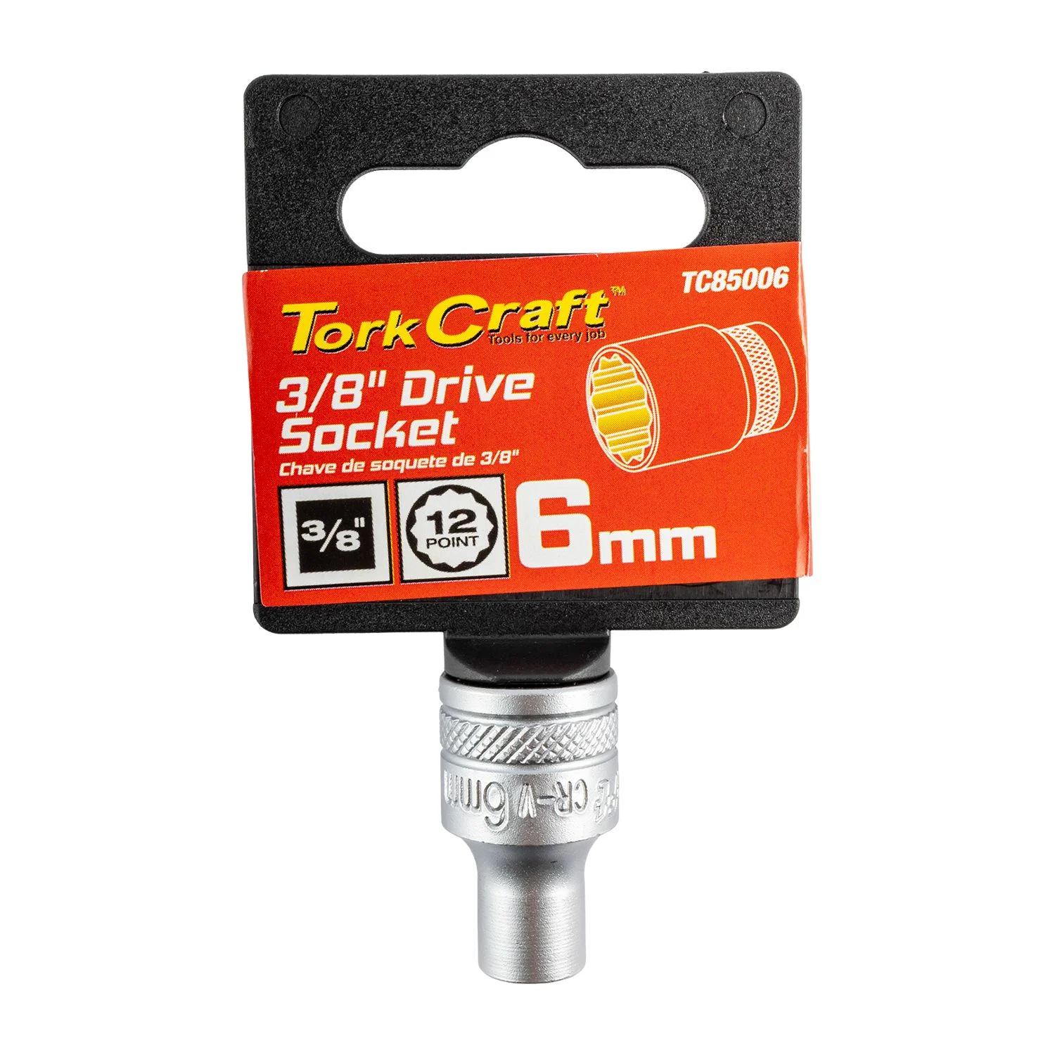 TC85006.webp SOCKET 3/8″DR 6MM 12PT CRV - Image 1