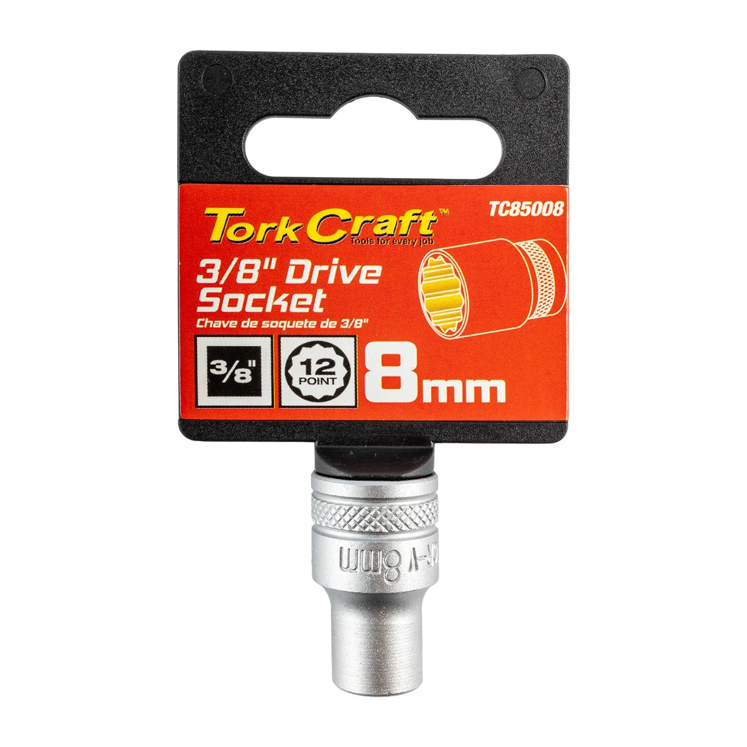 TC85008.webp SOCKET 3/8″DR 8MM 12PT CRV - Image 1