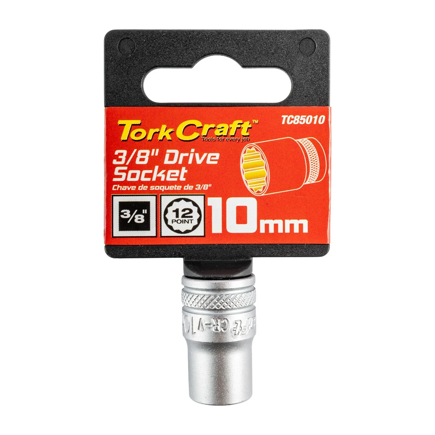 TC85010.webp SOCKET 3/8″DR 10MM 12PT CRV - Image 1