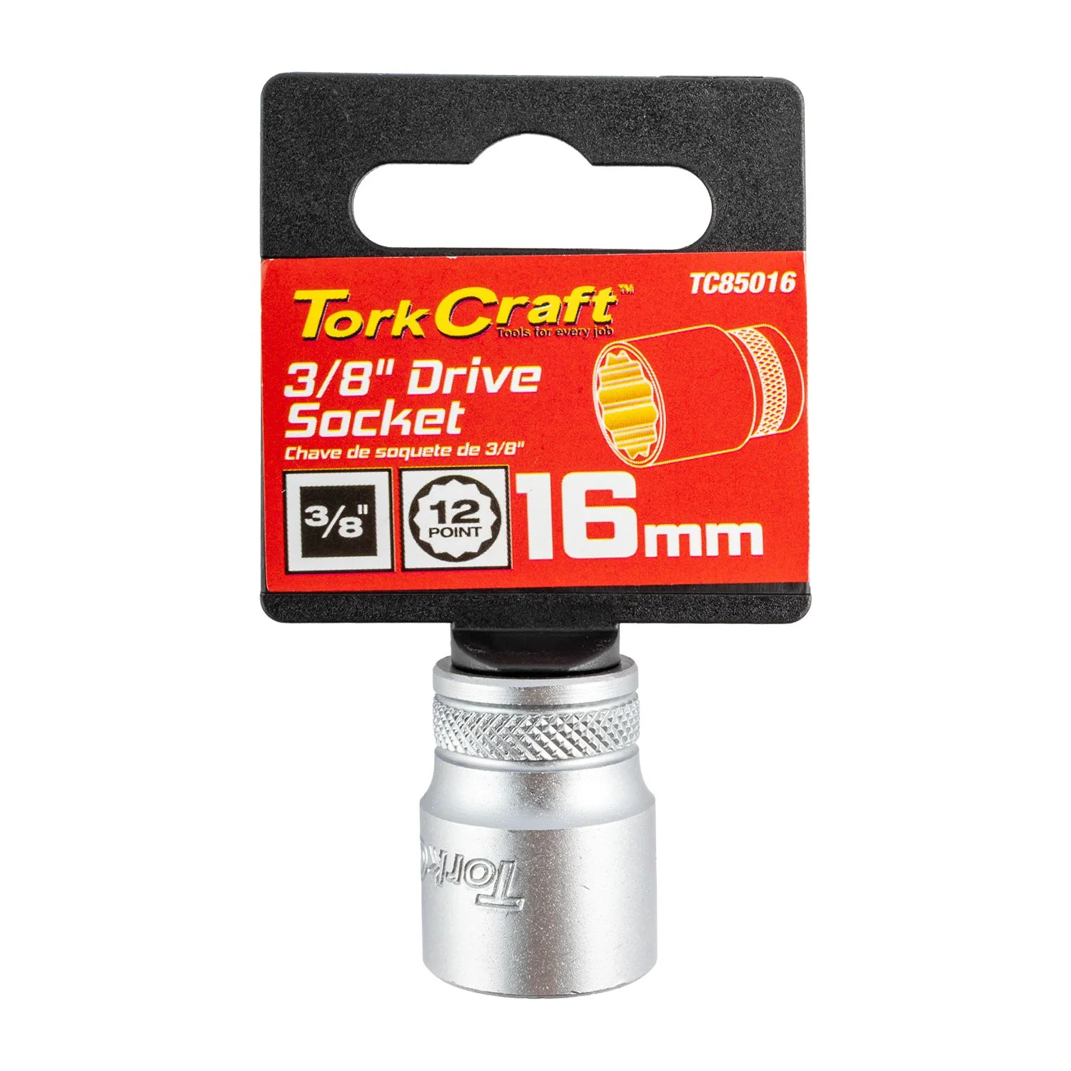 TC85016.webp SOCKET 3/8″DR 16MM 12PT CRV - Image 1