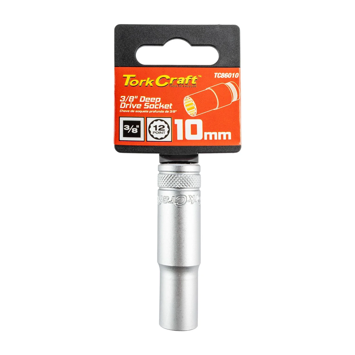 TC86010.webp DEEP SOCKET 3/8″DR 10MM 12PT CRV - Image 1