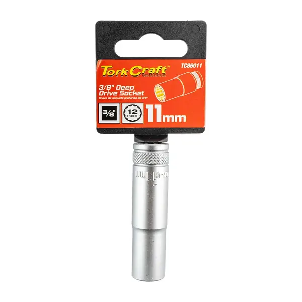 DEEP SOCKET 3/8″DR 11MM 12PT CRV