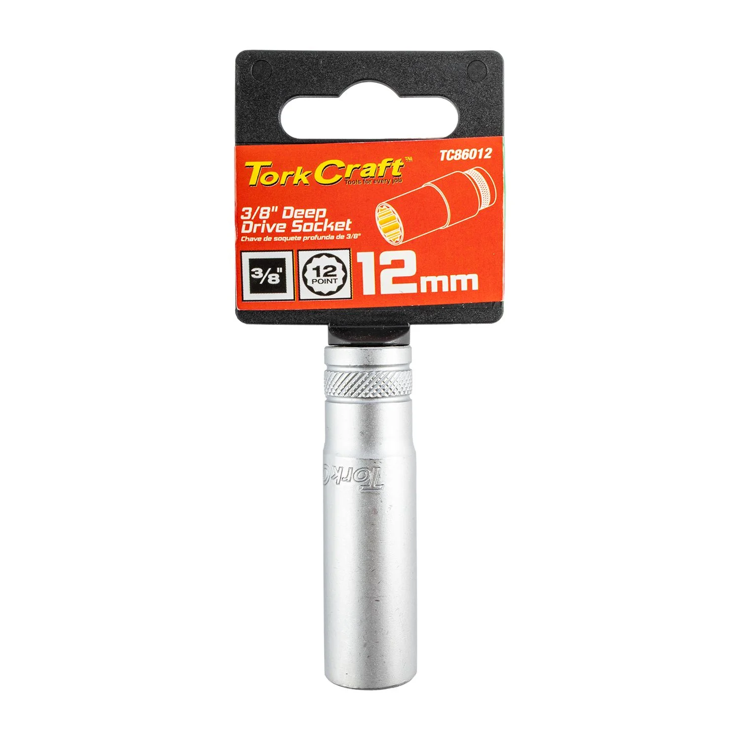 TC86012.webp DEEP SOCKET 3/8″DR 12MM 12PT CRV - Image 1