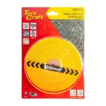 BUFFING PAD SOFT 150MM TO FIT 12.5MM ARBOR/SPINDLE - YELLOW